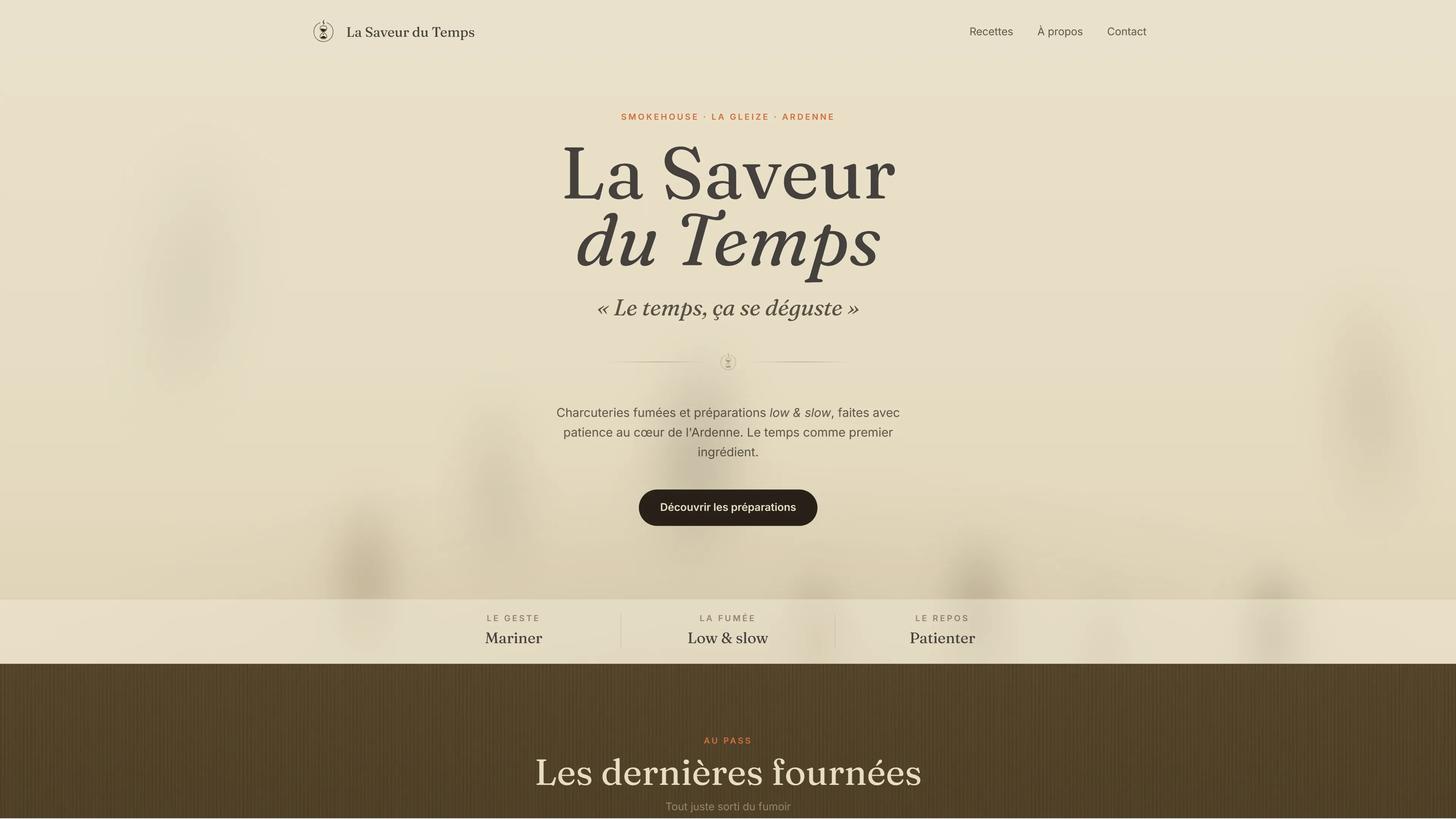 La Saveur du Temps